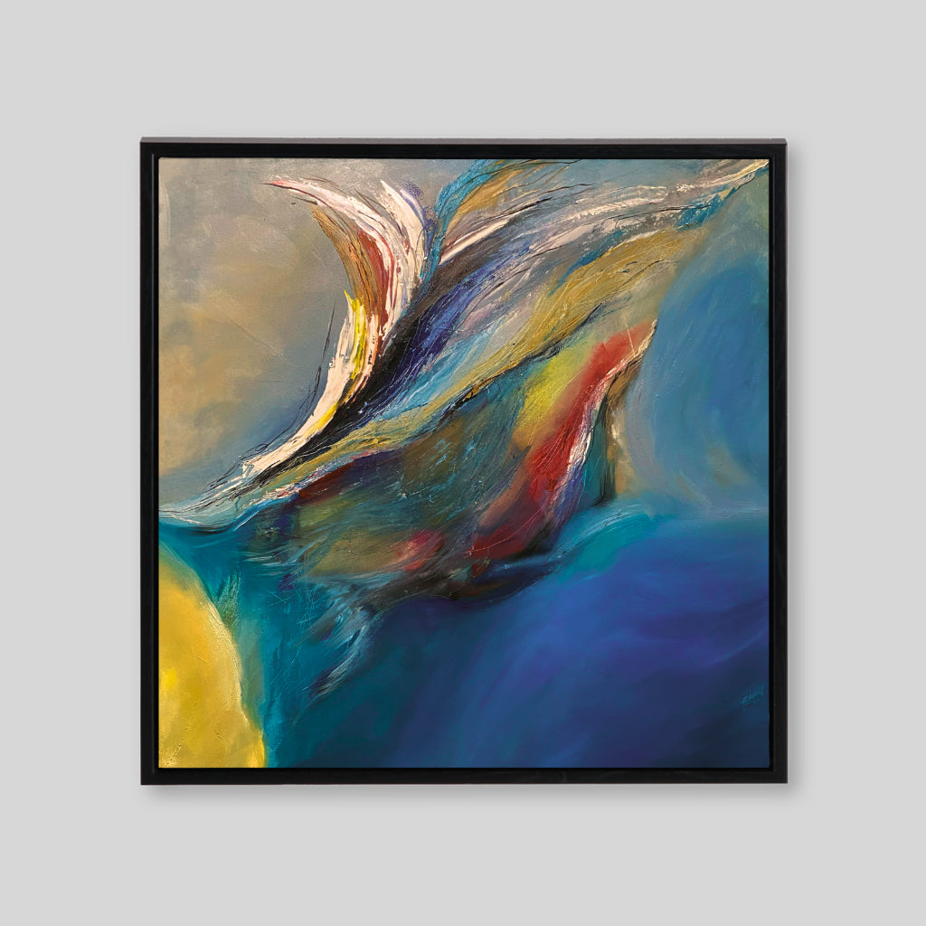 Sky Waterfall wall canvas