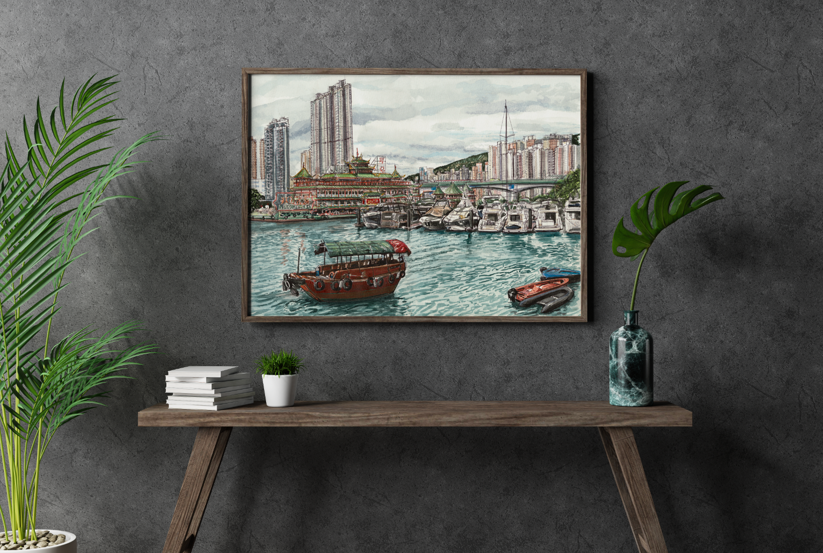Aberdeen Wall Canvas