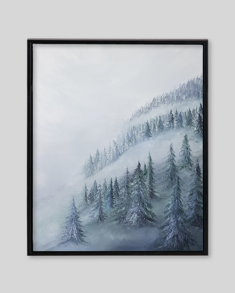 The Mist Wall Canvas