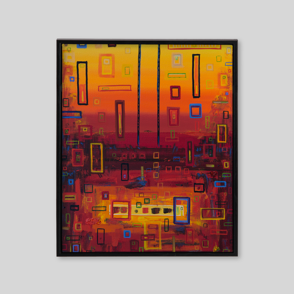 Golden Hour in Paradise wall canvas
