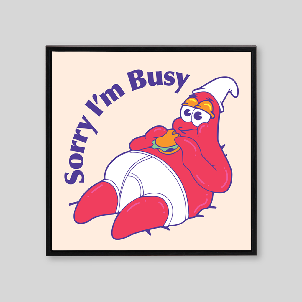 I’m Busy Wall Canvas